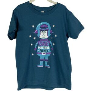 Dave Matthews Band Youth Spaceboy Tee in blue, Youth size 8, New/Never Worn